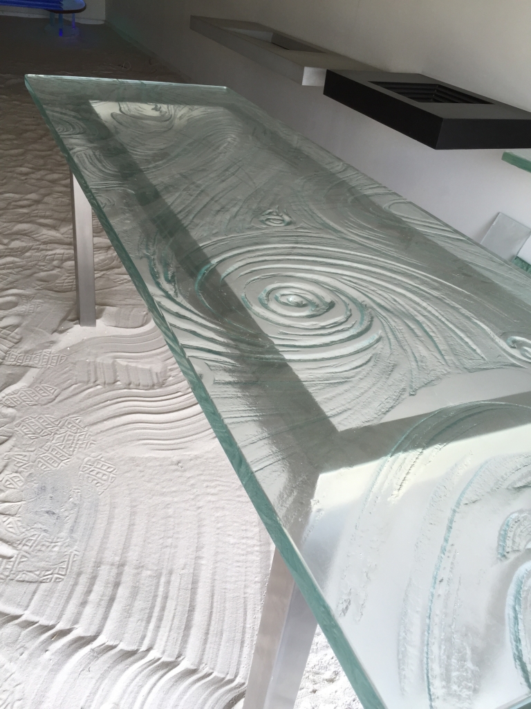 thick cast glass