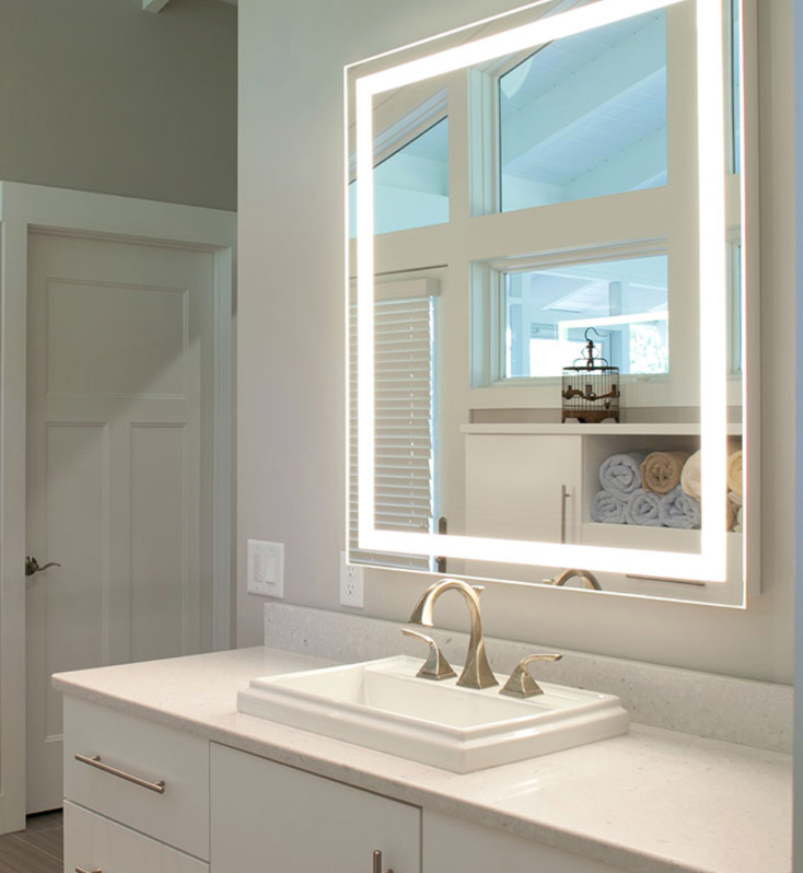 Electric lighted Mirror integrity