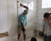 glass protection for shower enclosures